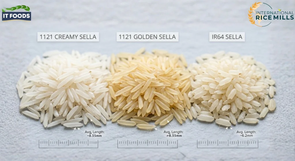 A diverse portfolio of premium grains from the top rice exporters in Pakistan, ready for global B2B distribution.